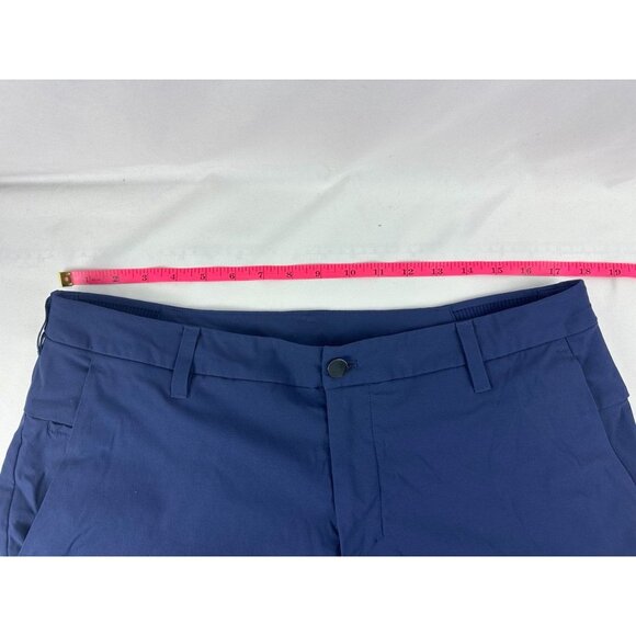 Lululemon Commission Navy Blue Tech Walk Chino Shorts Mens Waist Size 36 - Picture 6 of 9